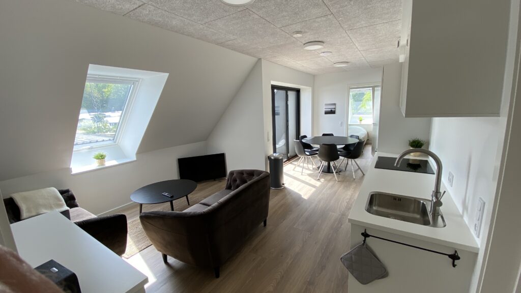 sunrise lejlighed 2 køkken atue