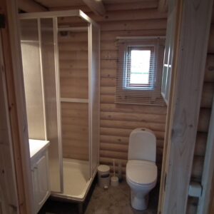 luksushytte bad og toilet